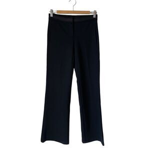 Theory black ‎ flare leg trousers 0/2/4